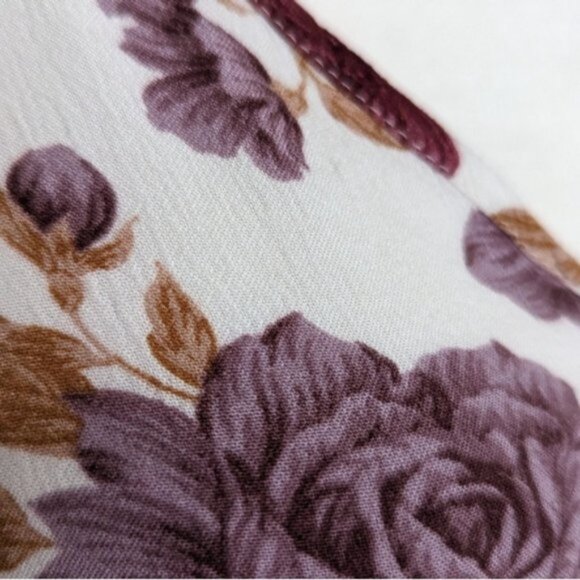 American Eagle cold shoulder floral blouse - Picture 5 of 9